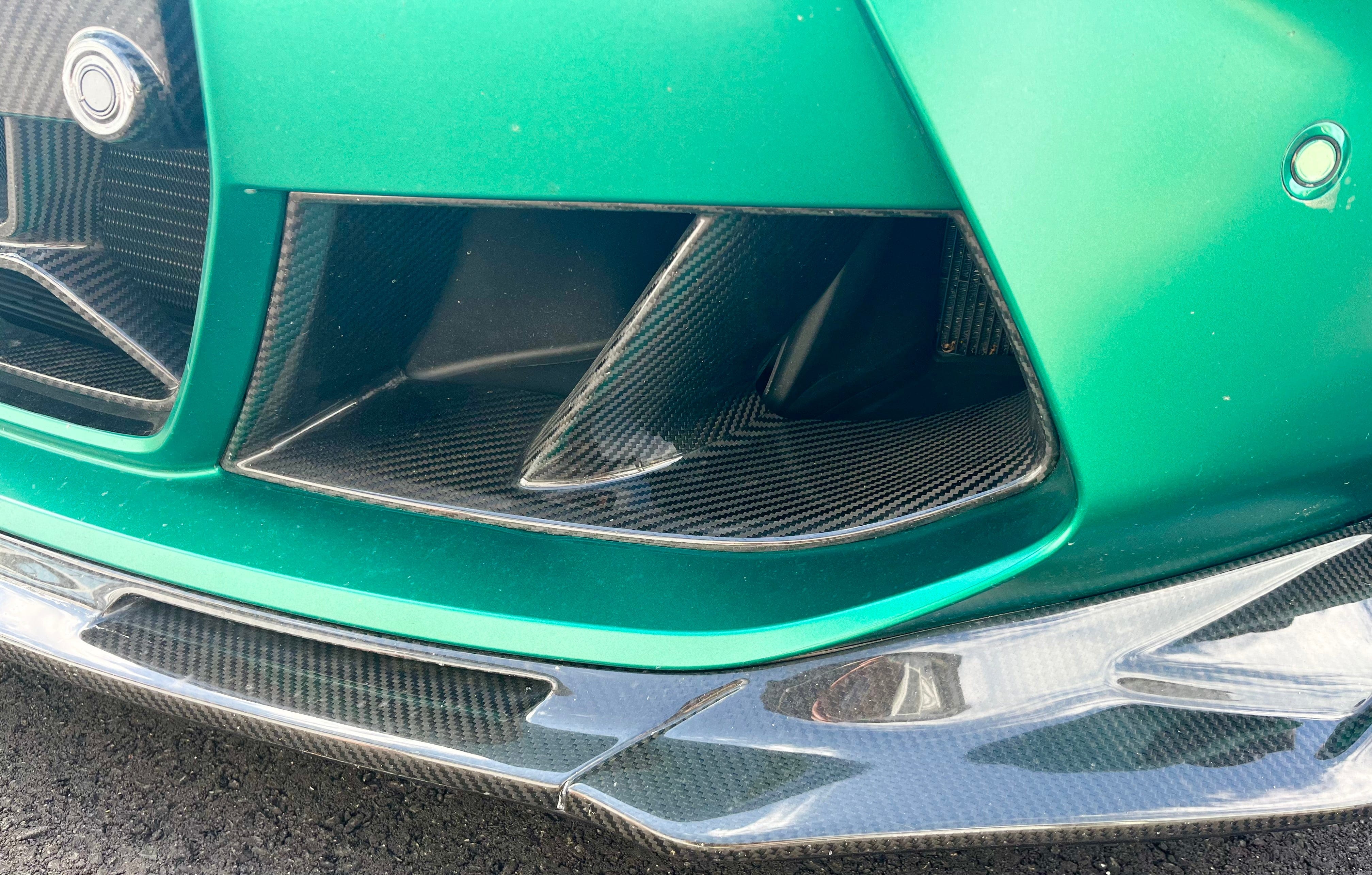 Kies-Motorsports Kies Carbon 2020-2025 BMW M3 (G80) / M4 (G82 / G83) Performance Inspired Dry Carbon Aero Vent Trim (Pair)