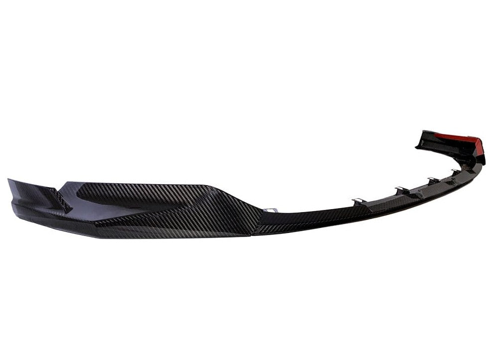 Kies-Motorsports Kies Carbon 2020-2025 BMW M3 (G80) / M4 (G82 / G83) Performance Inspired Dry Carbon Fiber Front Lip (3 Piece) Main image