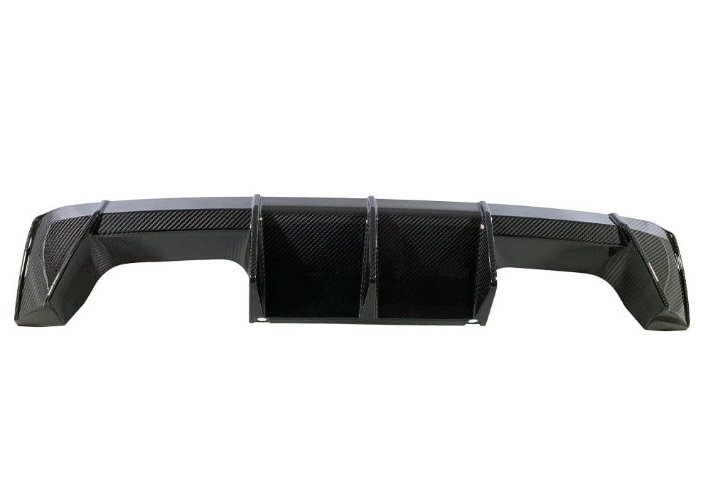 Kies-Motorsports Kies Carbon 2020-2025 BMW M3 (G80) / M4 (G82 / G83) Performance Style Dry Carbon Fiber Rear Center Diffuser Main image