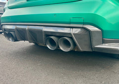 Kies-Motorsports Kies Carbon 2020-2025 BMW M3 (G80) / M4 (G82 / G83) Performance Style Dry Carbon Fiber Rear Center Diffuser