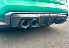 Kies-Motorsports Kies Carbon 2020-2025 BMW M3 (G80) / M4 (G82 / G83) Performance Style Dry Carbon Fiber Rear Center Diffuser