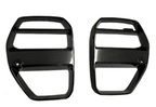 Kies Motorsports — front angle view of 2020-2025 BMW M3 (G80) / M4 (G82 / G83) Vorsteiner Inspired Dry Carbon Full Replacement Kidney Grille