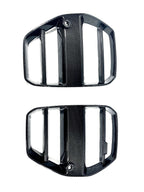 Kies Motorsports — installed on-vehicle shot of 2020-2025 BMW M3 (G80) / M4 (G82 / G83) Vorsteiner Inspired Dry Carbon Full Replacement Kidney Grille