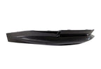 Kies Motorsports — close-up detail of 2020-2025 BMW M3 (G80) OEM Replacement Dry Carbon Fiber Rear Bumper Splitters