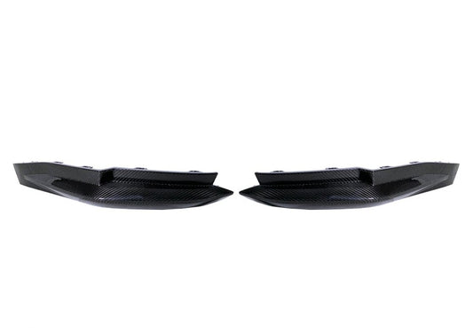 Kies-Motorsports Kies Carbon 2020-2025 BMW M3 (G80) OEM Replacement Dry Carbon Fiber Rear Bumper Splitters