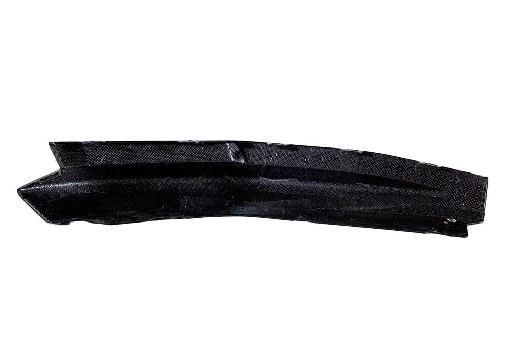 Kies Motorsports — installed on-vehicle shot of 2020-2025 BMW M3 (G80) OEM Replacement Dry Carbon Fiber Rear Bumper Splitters