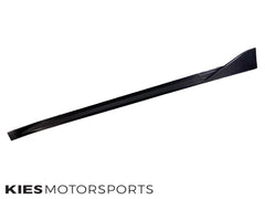 Kies-Motorsports Kies Carbon 2020-2025 BMW M3 / M4 (G80 / G82 / G83) Performance Inspired Dry Carbon Fiber Side Skirt Extensions with Wing