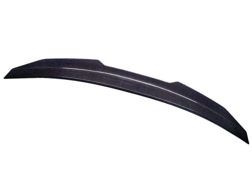 2020+ BMW 4 Series (G82 / G22) PSM Aggressive High Kick Carbon Fiber Trunk Spoiler Secondary image