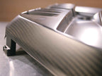 Kies Motorsports — detailed texture shot of BMW G8X Matte Dry Carbon Engine Bay Kit for the M2 / M3 / M4