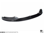 Kies Motorsports — front angle view of Kies Carbon 2014-2020 BMW 4 Series (F32 / F33 / F36) M Performance Style Carbon Fiber Front Lip