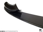 Kies Motorsports — alternate angle of Kies Carbon 2014-2020 BMW 4 Series (F32 / F33 / F36) M Performance Style Carbon Fiber Front Lip