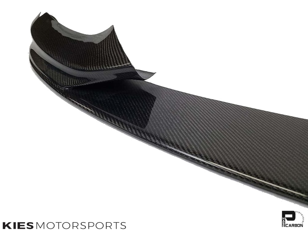 Kies Motorsports — alternate angle of Kies Carbon 2014-2020 BMW 4 Series (F32 / F33 / F36) M Performance Style Carbon Fiber Front Lip