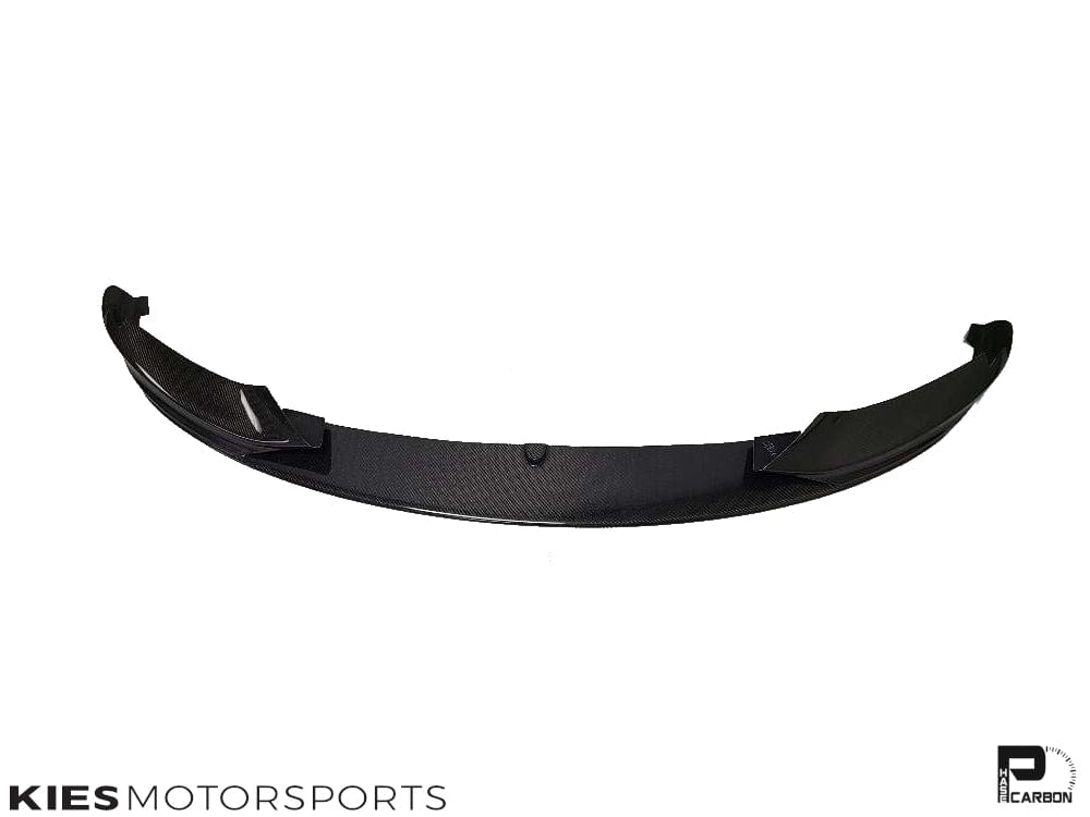 Kies Motorsports — side profile of Kies Carbon 2014-2020 BMW 4 Series (F32 / F33 / F36) M Performance Style Carbon Fiber Front Lip