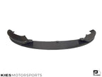 Kies Motorsports — close-up detail of Kies Carbon 2014-2020 BMW 4 Series (F32 / F33 / F36) M Performance Style Carbon Fiber Front Lip
