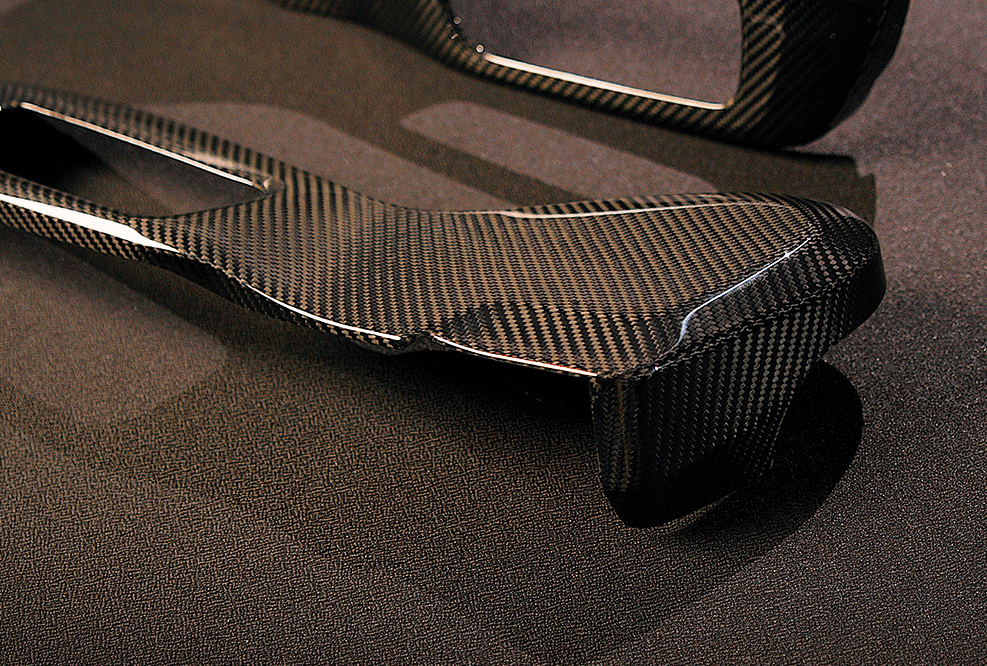 Kies Motorsports — close-up detail of Kies Carbon BMW G82 / G87 Carbon Fiber Seat Side Covers