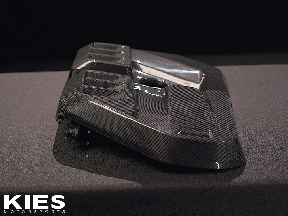 Kies Motorsports — Kies Carbon carbon fiber engine cover — Kies Carbon Dry Carbon Fiber S58 Engine Cover (G series only) G80 G82 G87