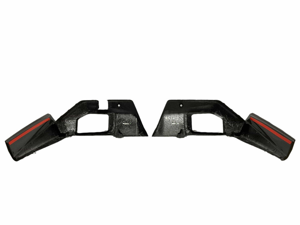 Kies Motorsports — close-up detail of Kies Carbon Fiber G90 M5 2-Piece Rear Diffuser