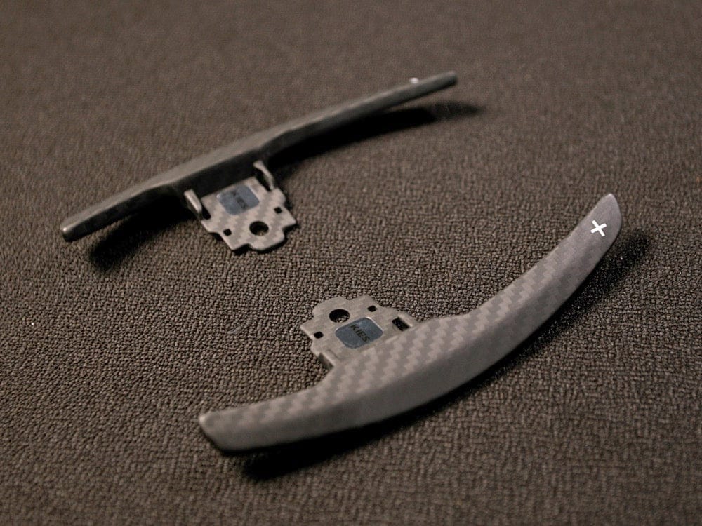 Kies-Motorsports Kies Carbon Kies Carbon Full Carbon Fiber Paddle Shifter Extensions (Fits: F10, F15, F25, F20, F30, F32, F34, F80, F82, M3, M4, M5, M6) Main image