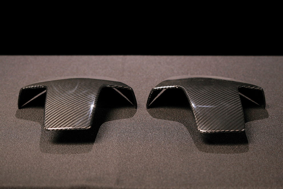 Kies Motorsports — installed on-vehicle shot of Kies Carbon  G8X M2 / M3 / M4 / X3M / X4M Carbon Fiber Seat Back Cover