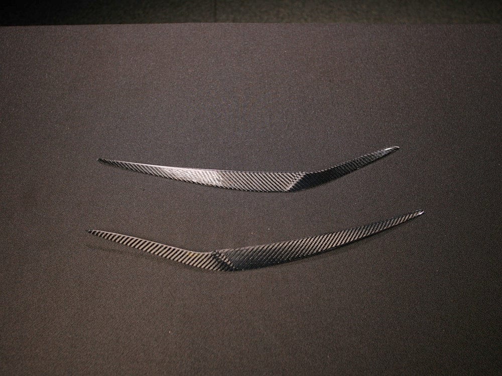 Kies Motorsports — front angle view of Kies Carbon X3M Carbon Fiber Eyebrows