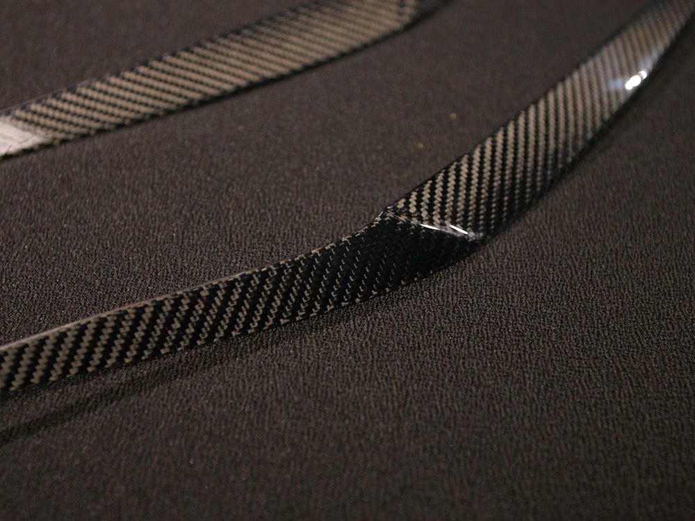 Kies Motorsports — front close-up of Kies Carbon X3M Carbon Fiber Eyebrows
