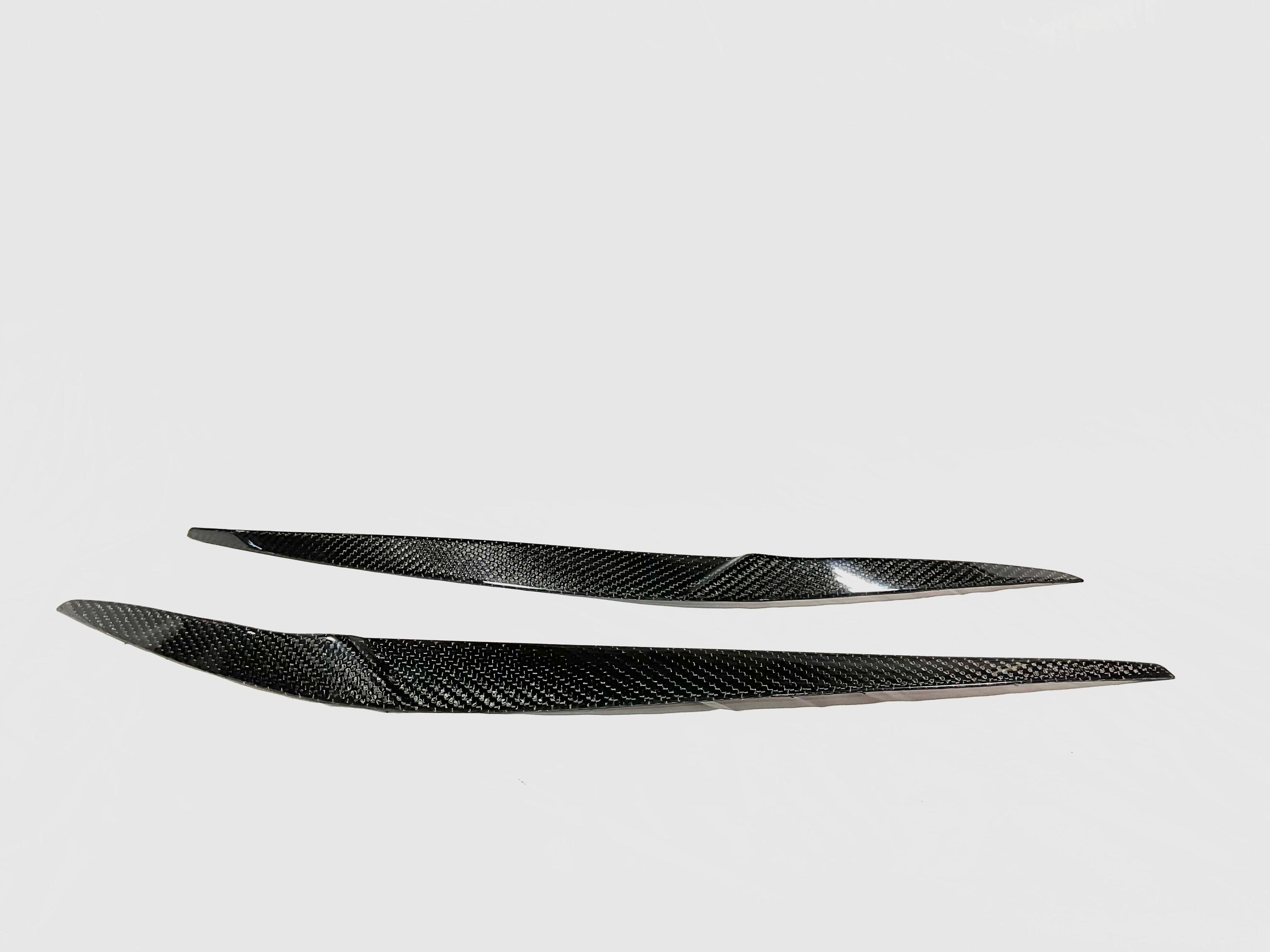 Kies Motorsports — detailed texture shot of Kies Carbon X3M Carbon Fiber Eyebrows