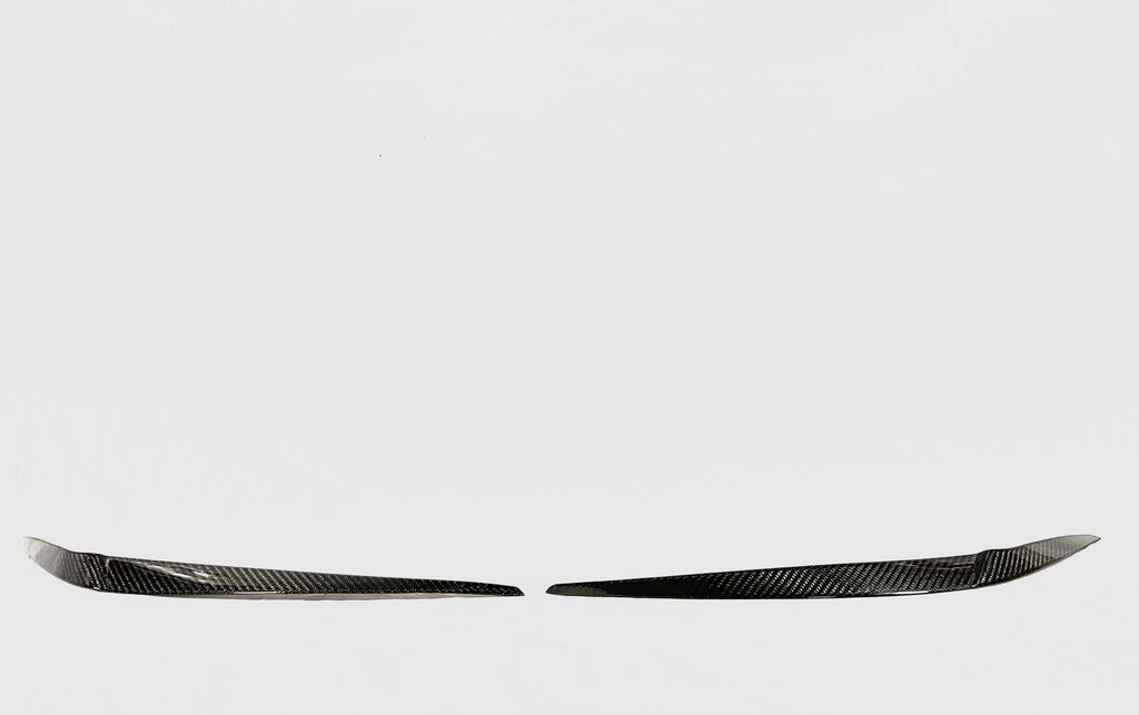 Kies Motorsports — installed on-vehicle shot of Kies Carbon X3M Carbon Fiber Eyebrows