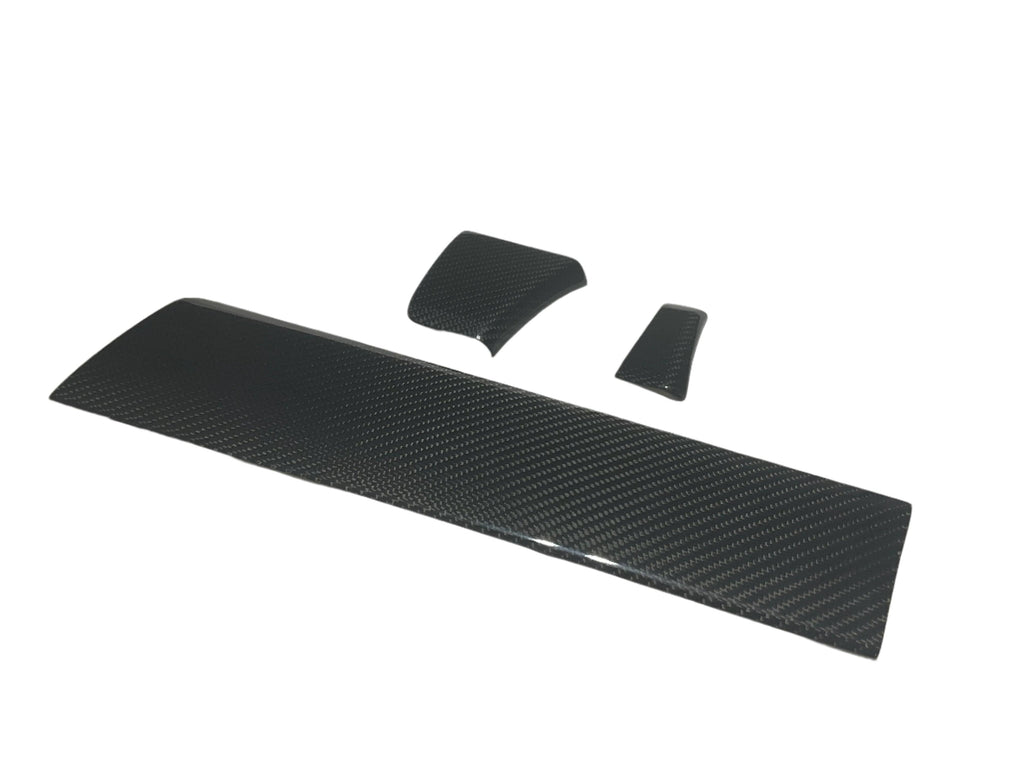 Kies Motorsports — close-up detail of Kies Dry Carbon Fiber Interior Kit for the Porsche Macan (2019+)