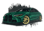 Kies-Motorsports Kies Merchandise Kies Motorsport F80 M3 T Shirt