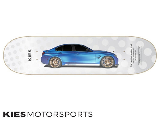 Kies-Motorsports Kies Merchandise Kies Motorsports Blue F30 LIMITED EDITION Skateboard Deck