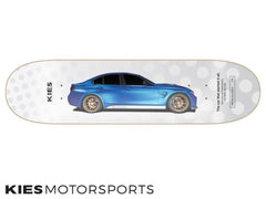Kies-Motorsports Kies Merchandise Kies Motorsports Blue F30 LIMITED EDITION Skateboard Deck