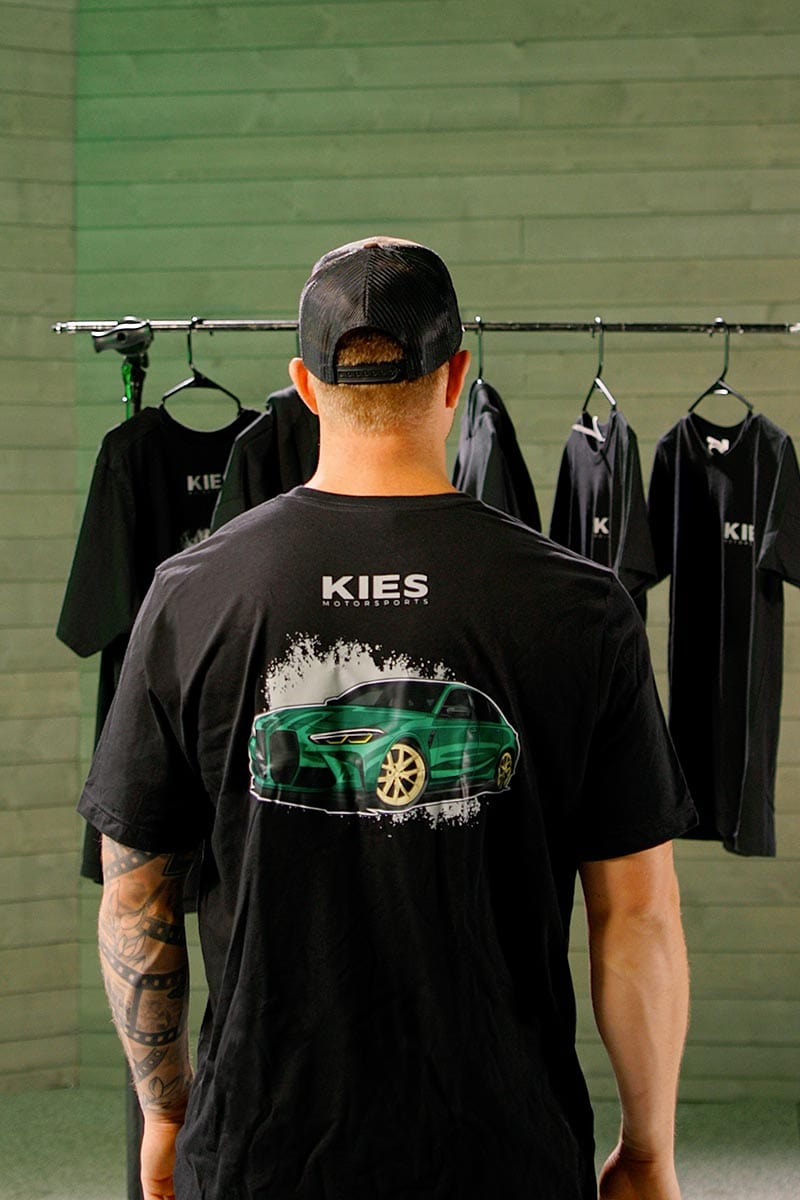 Kies-Motorsports Kies Merchandise Kies Motorsports G80 M3 Outline T Shirt Small / Black Main image