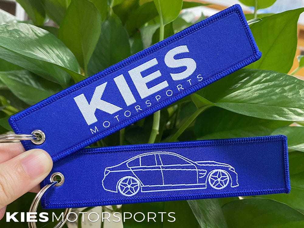 Kies-Motorsports Kies Merchandise Kies Motorsports Jet Tag - Blue Car Outline