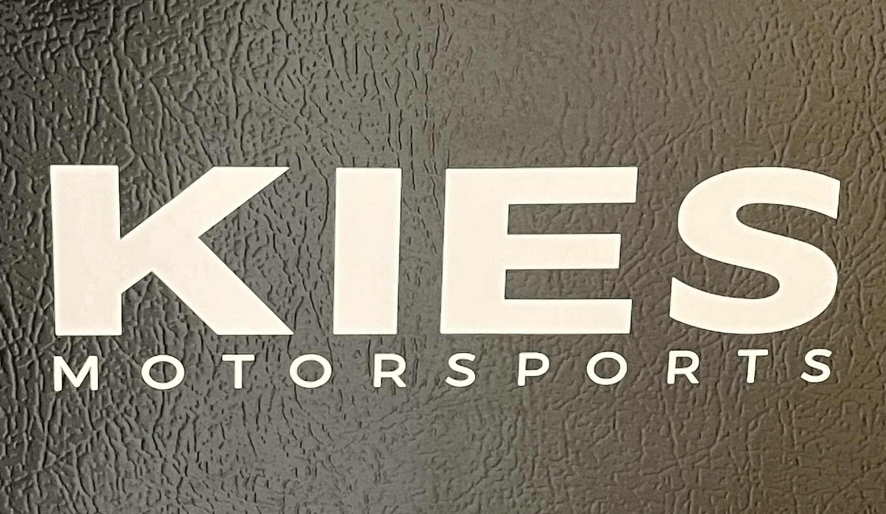 Kies-Motorsports Kies Merchandise Kies Motorsports White Logo Decal Kies Large Block Main image