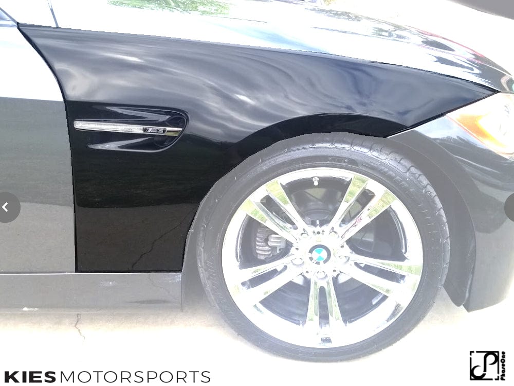 Kies Motorsports — alternate angle of Kies Motorsports 2006-2011 BMW 3 Series (E90 / E91) "M3 Style" Fender Conversion