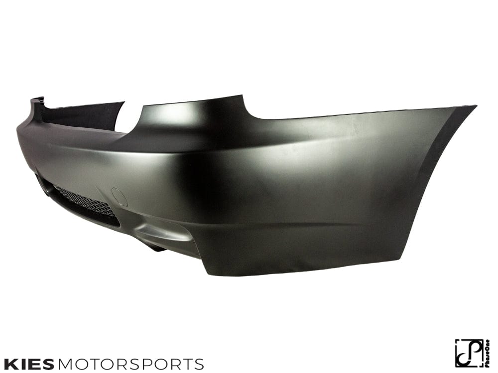 Kies Motorsports — close-up detail of Kies Motorsports 2006-2011 BMW 3 Series (E90) "M3 Style" Rear Bumper Conversion