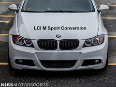 Kies-Motorsports Kies Motorsports 2006-2011 BMW E90 3 Series M Sport Style Front Bumper Conversion