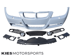 Kies-Motorsports Kies Motorsports 2006-2011 BMW E90 3 Series M Sport Style Front Bumper Conversion