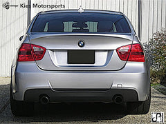 Kies-Motorsports Kies Motorsports 2006-2011 BMW E90 3 Series M Sport Style Rear Bumper Conversion