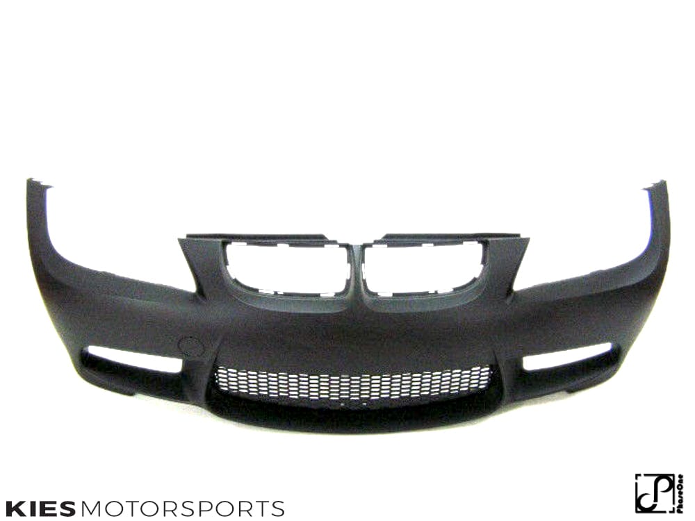 Kies Motorsports — alternate angle of Kies Motorsports 2009-2011 BMW E90 3 Series LCI "M3 Style" Front Bumper Conversion