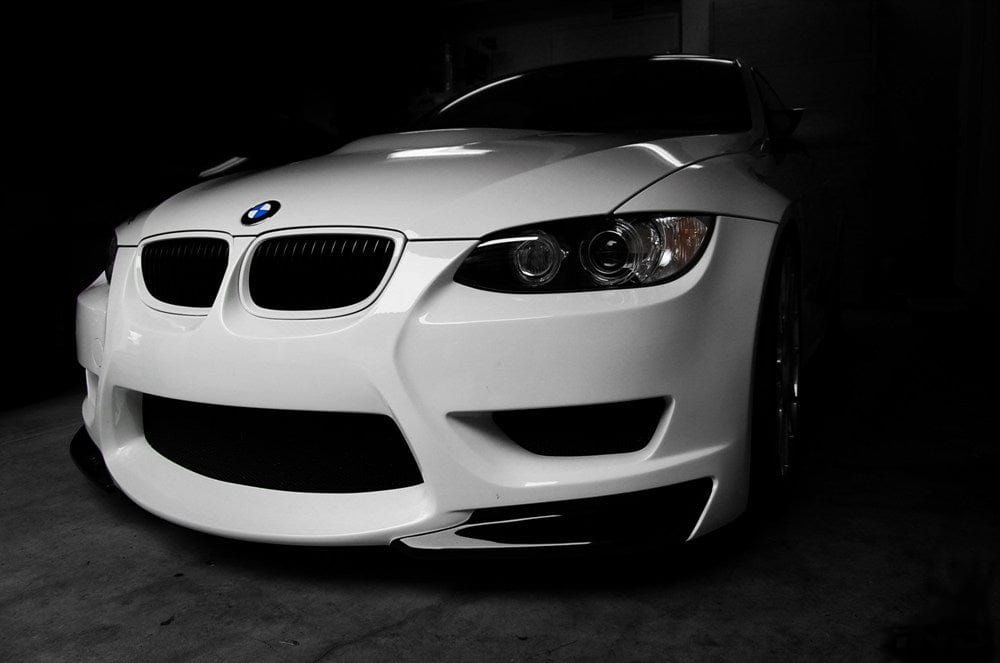 Kies-Motorsports Kies Motorsports 2007-2009 BMW 3 Series (E92 / E93) Amuse Style Front Bumper with Carbon Fiber Splitters