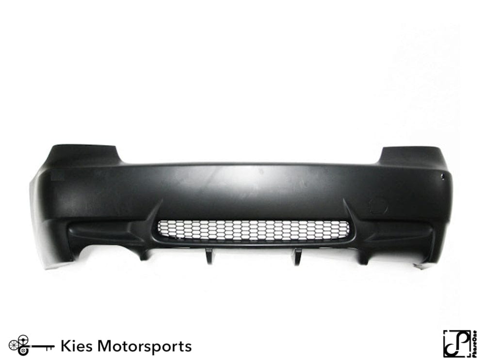 Kies Motorsports — side profile of 2007-2012 BMW 3 Series (E92 / E93) "M3 Style" Rear Bumper Conversion w/o PDC