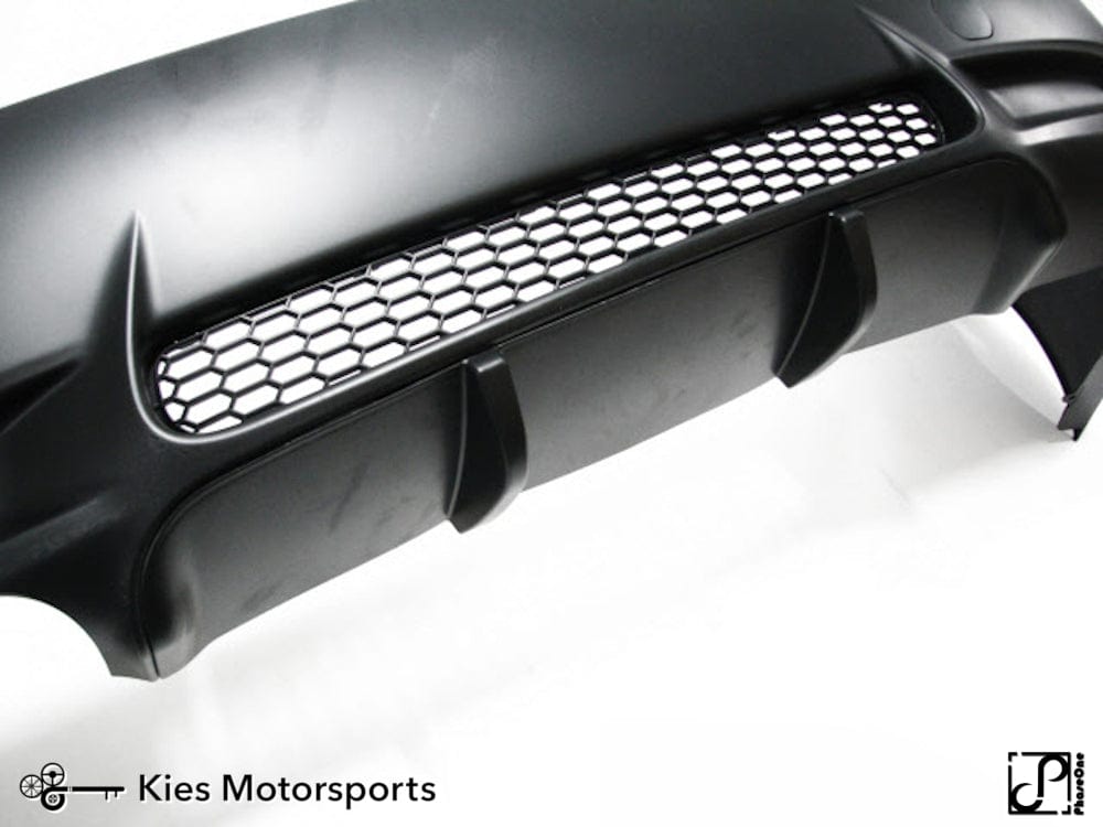 Kies Motorsports — packaging/product overview of 2007-2012 BMW 3 Series (E92 / E93) "M3 Style" Rear Bumper Conversion w/o PDC