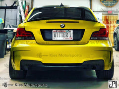Kies-Motorsports Kies Motorsports 2008-2012 BMW 1 Series (E82) 1M Style Rear Bumper Conversion No PDC