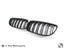 Kies Motorsports — front angle view of 2009-2011 BMW 3 Series (E90) LCI Double Slatted Kidney Grilles