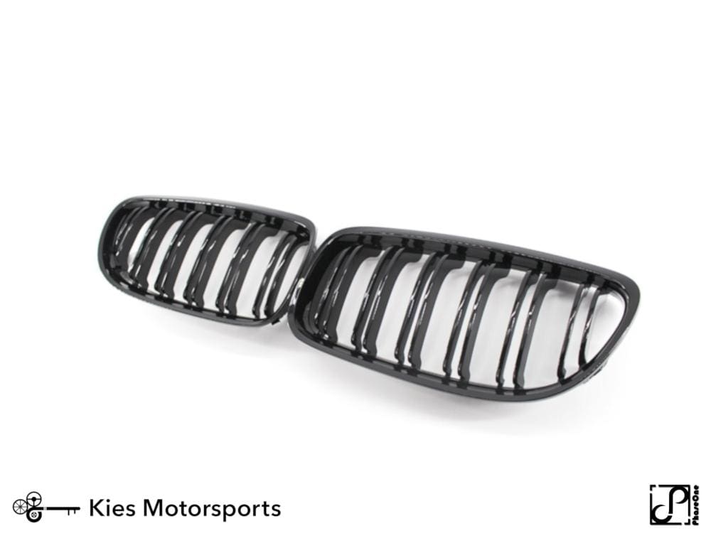 Kies-Motorsports Kies Motorsports 2009-2011 BMW 3 Series (E90) LCI Double Slatted Kidney Grilles