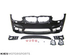 Kies Motorsports — close-up detail of 2010-2012 BMW 3 Series LCI (E92 / E93) "M4 Style" Front Bumper Conversion