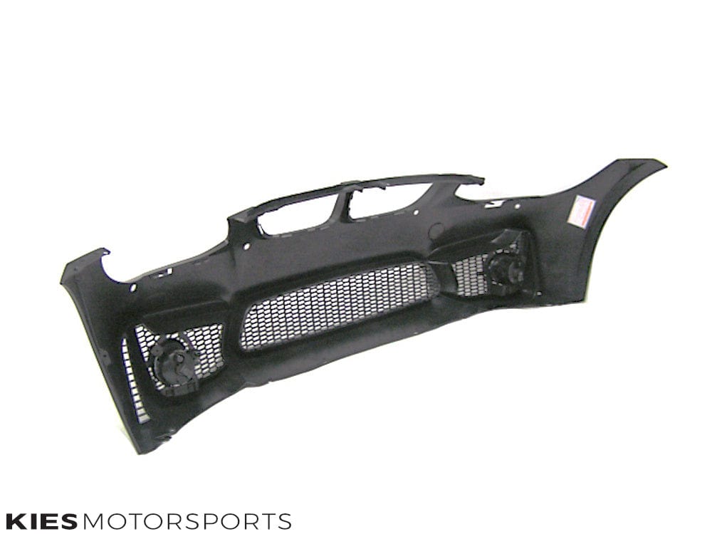 Kies Motorsports — alternate angle of 2010-2012 BMW 3 Series LCI (E92 / E93) "M4 Style" Front Bumper Conversion