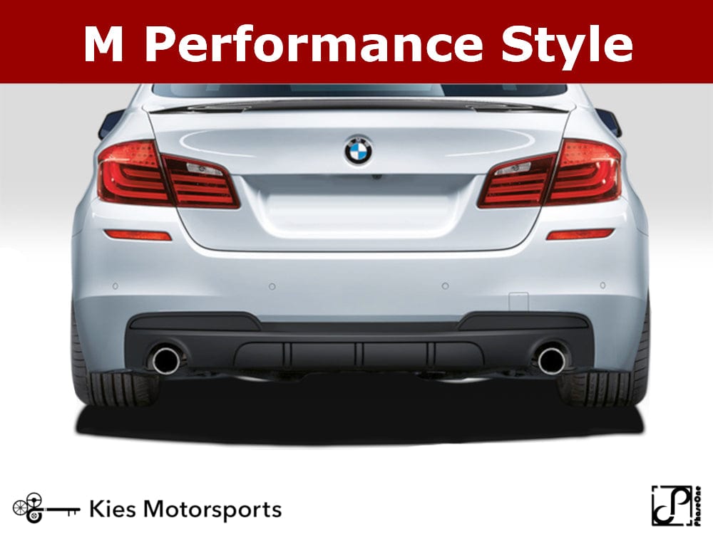 2011-2016 BMW 5 Series (F10) M Performance Style Rear Diffuser – Kies  Motorsports