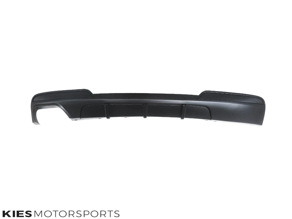 Kies Motorsports — close-up detail of 2011-2016 BMW 5 Series (F10) M Performance Style Rear Diffuser